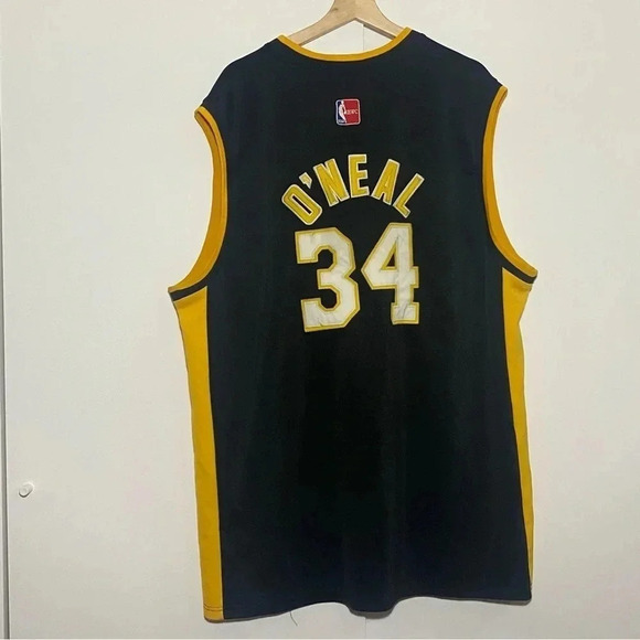 Lakers  34 O’Neal Mitchell & Ness classic NBA jersey vintage collectibles L - Picture 2 of 8